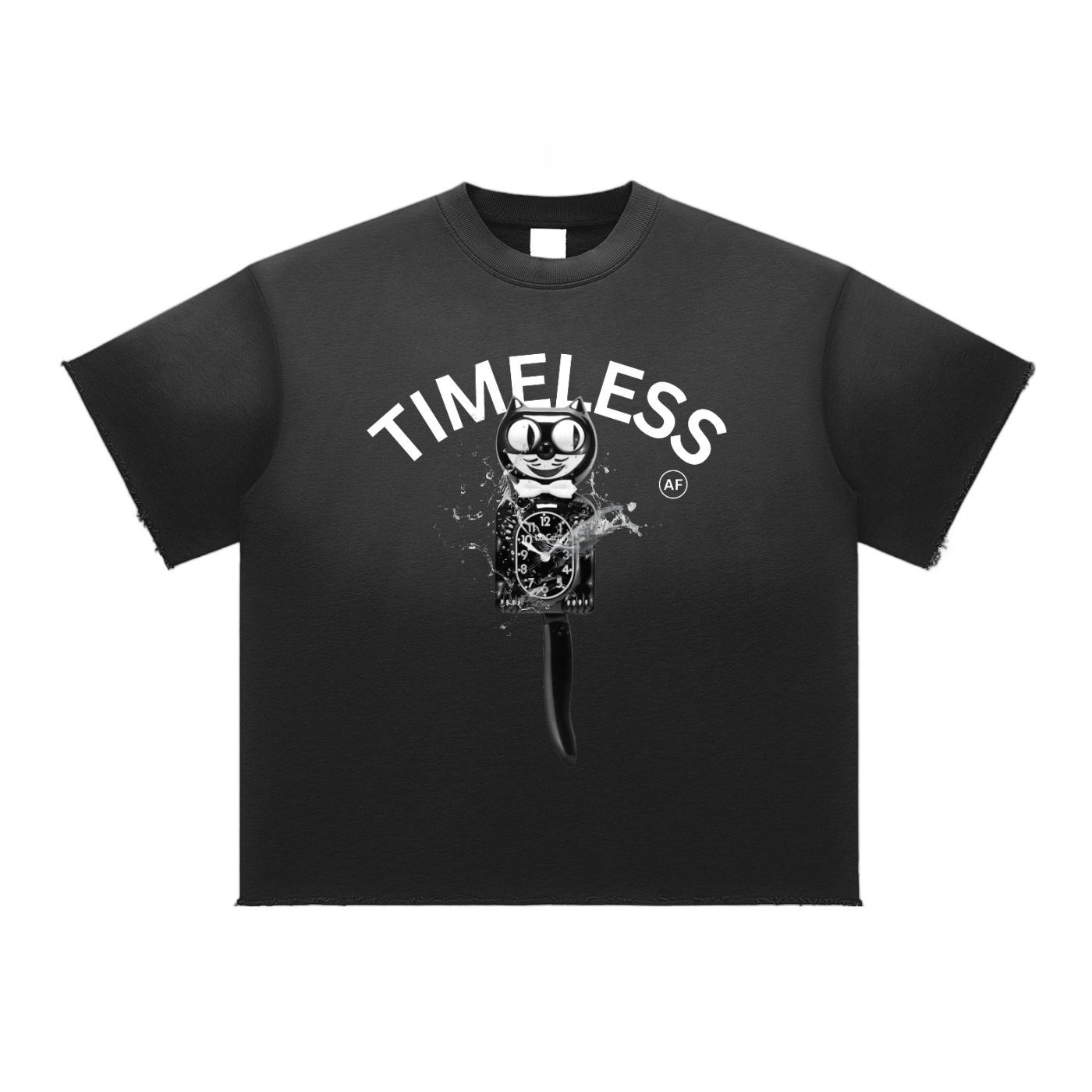 TIMELESS AF Sun Fade Raw Edge T-Shirt image 0