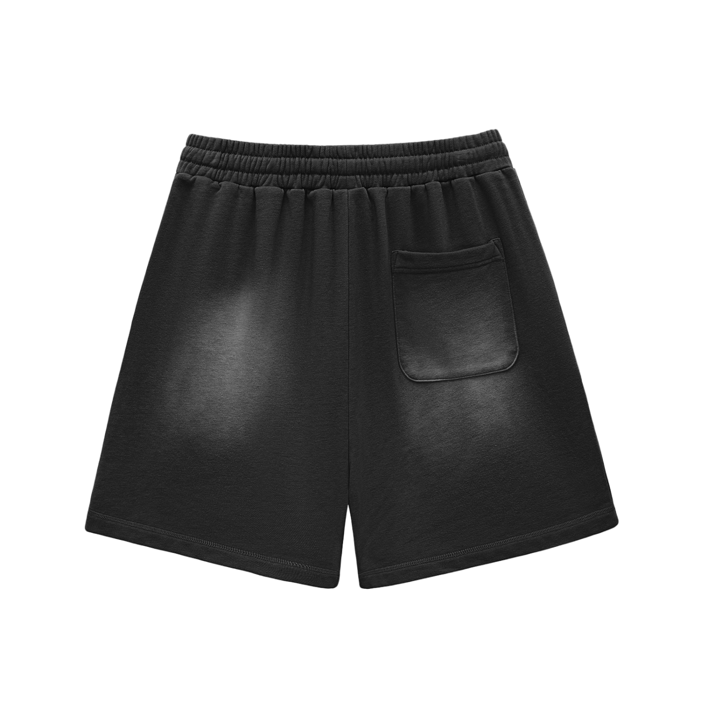 TIMELESS AF Sun Fade Raw Edge Cotton Shorts image 1
