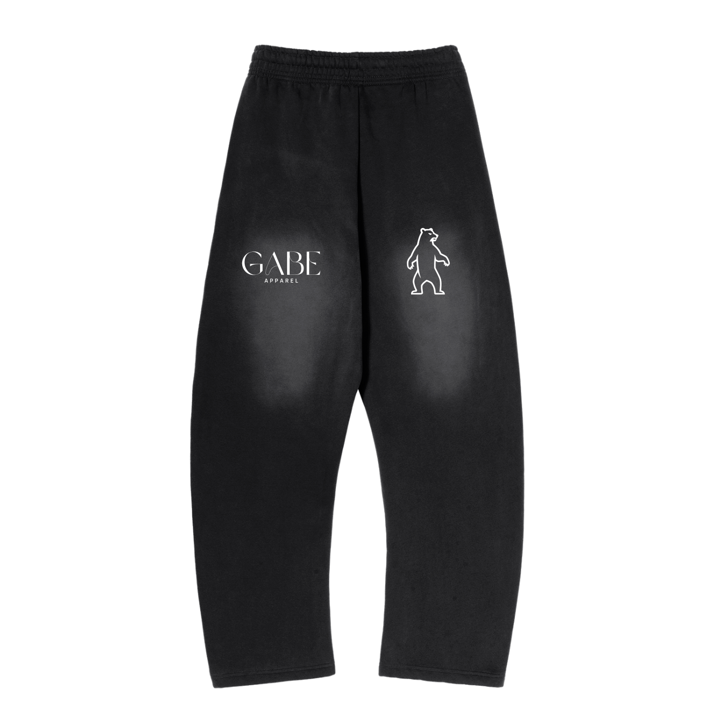 PLEASANT AF Sun Fade Curved Blade Fleece Sweatpants image 1