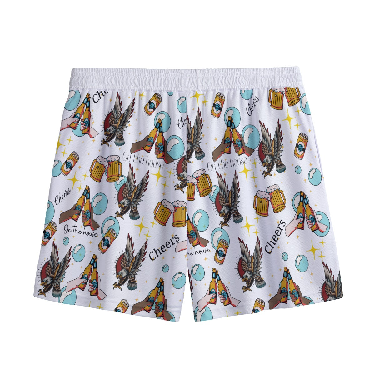 All-Over Print Men's Mesh Shorts image 1