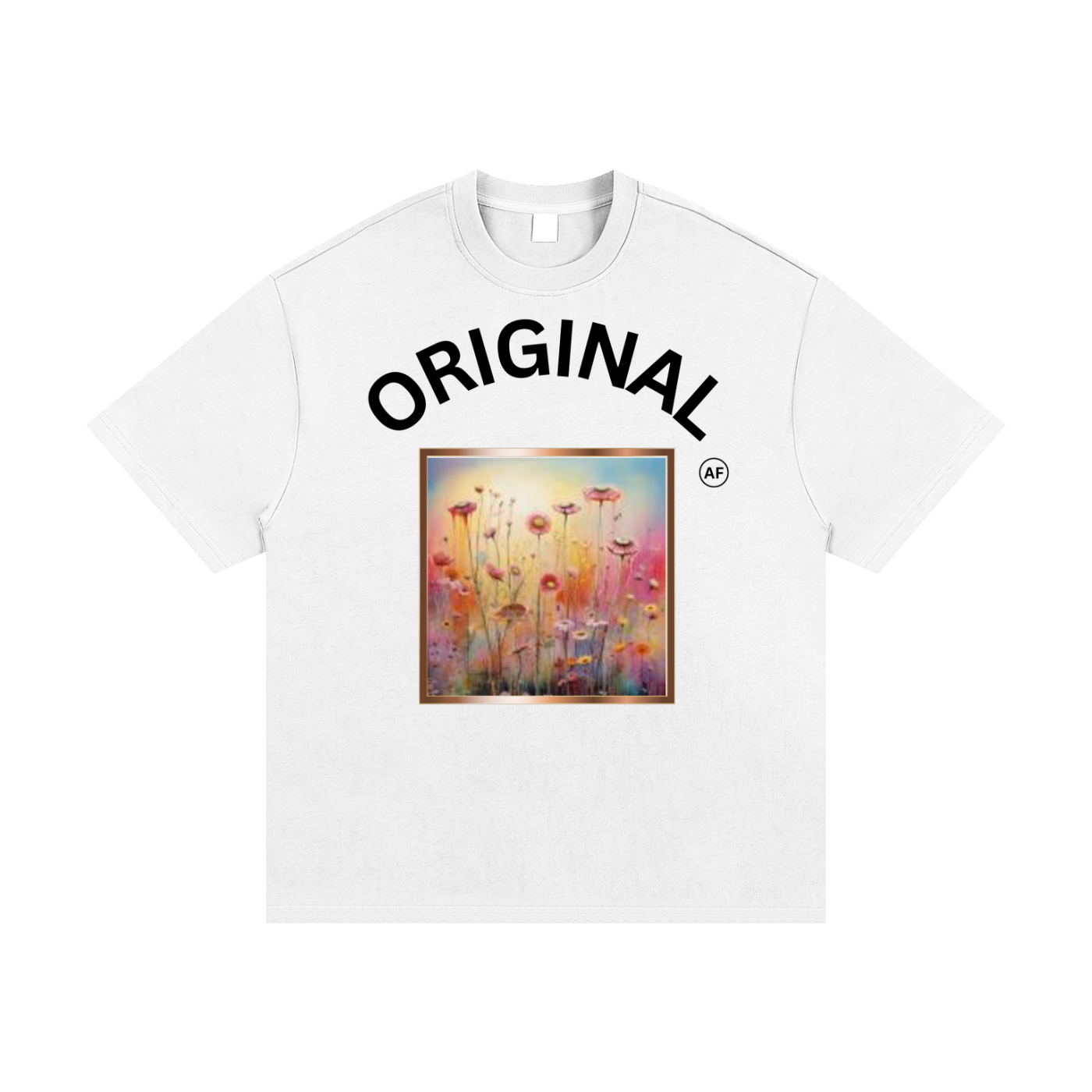 SKL FLWR Essential Heavyweight Unisex Cotton T-Shirt image 0