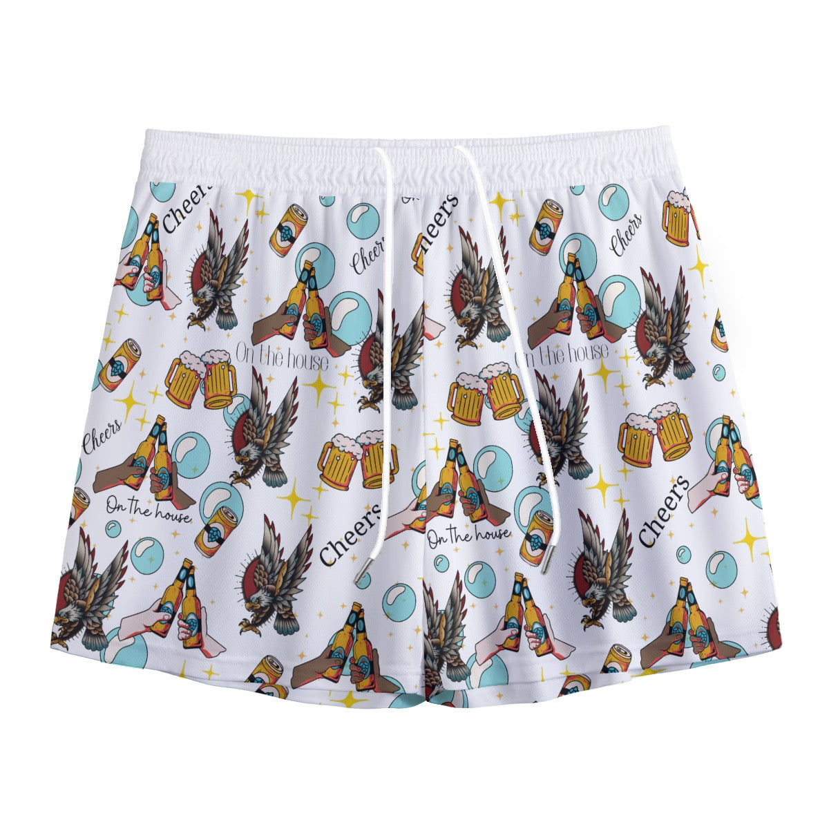 All-Over Print Men's Mesh Shorts image 0