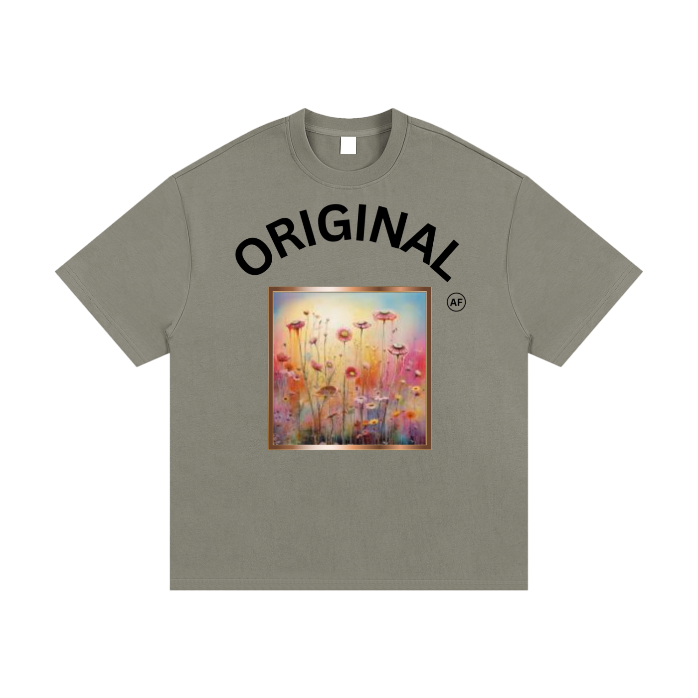 SKL FLWR Essential Heavyweight Unisex Cotton T-Shirt image 2