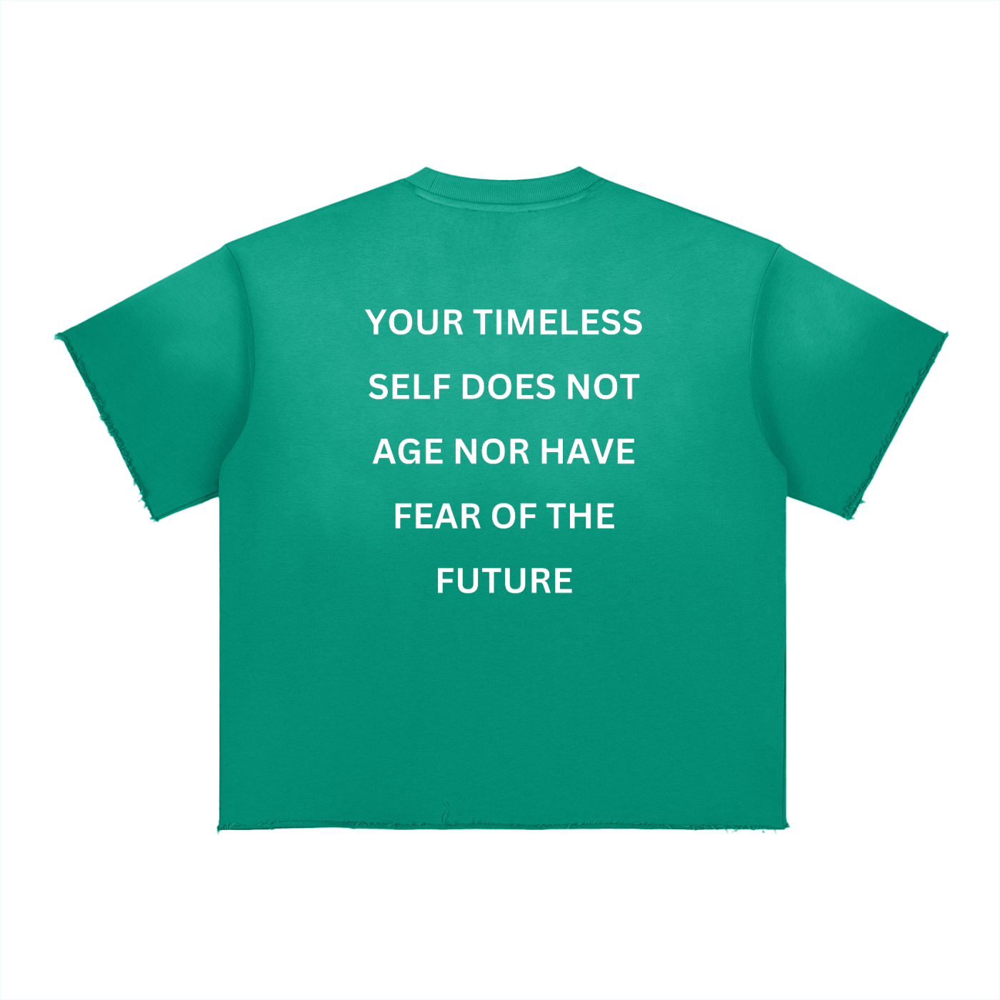 TIMELESS AF Sun Fade Raw Edge T-Shirt image 3
