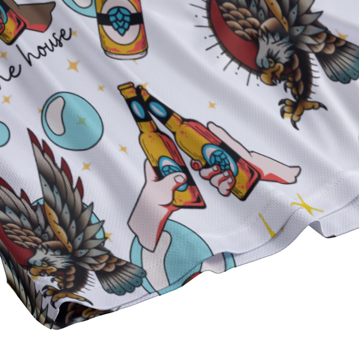 All-Over Print Men's Mesh Shorts image 2
