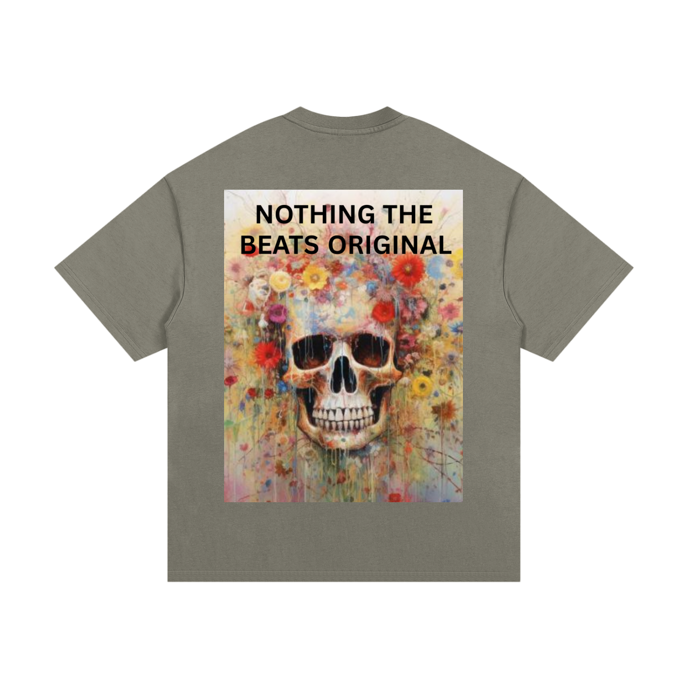 SKL FLWR Essential Heavyweight Unisex Cotton T-Shirt image 3