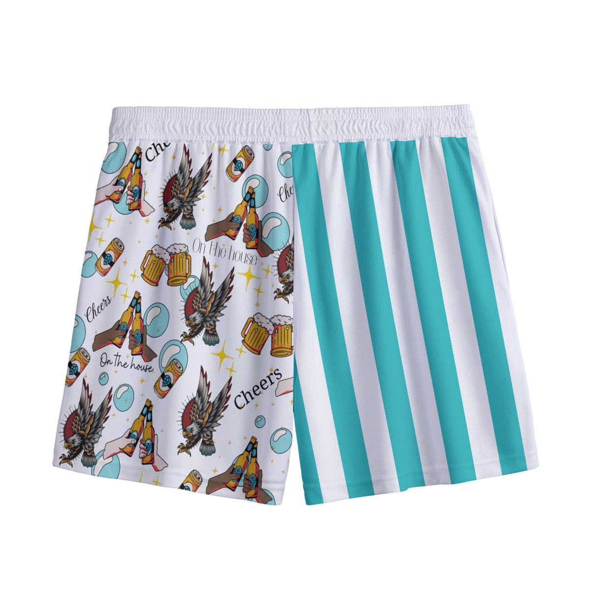 All-Over Print Men's Mesh Shorts image 1