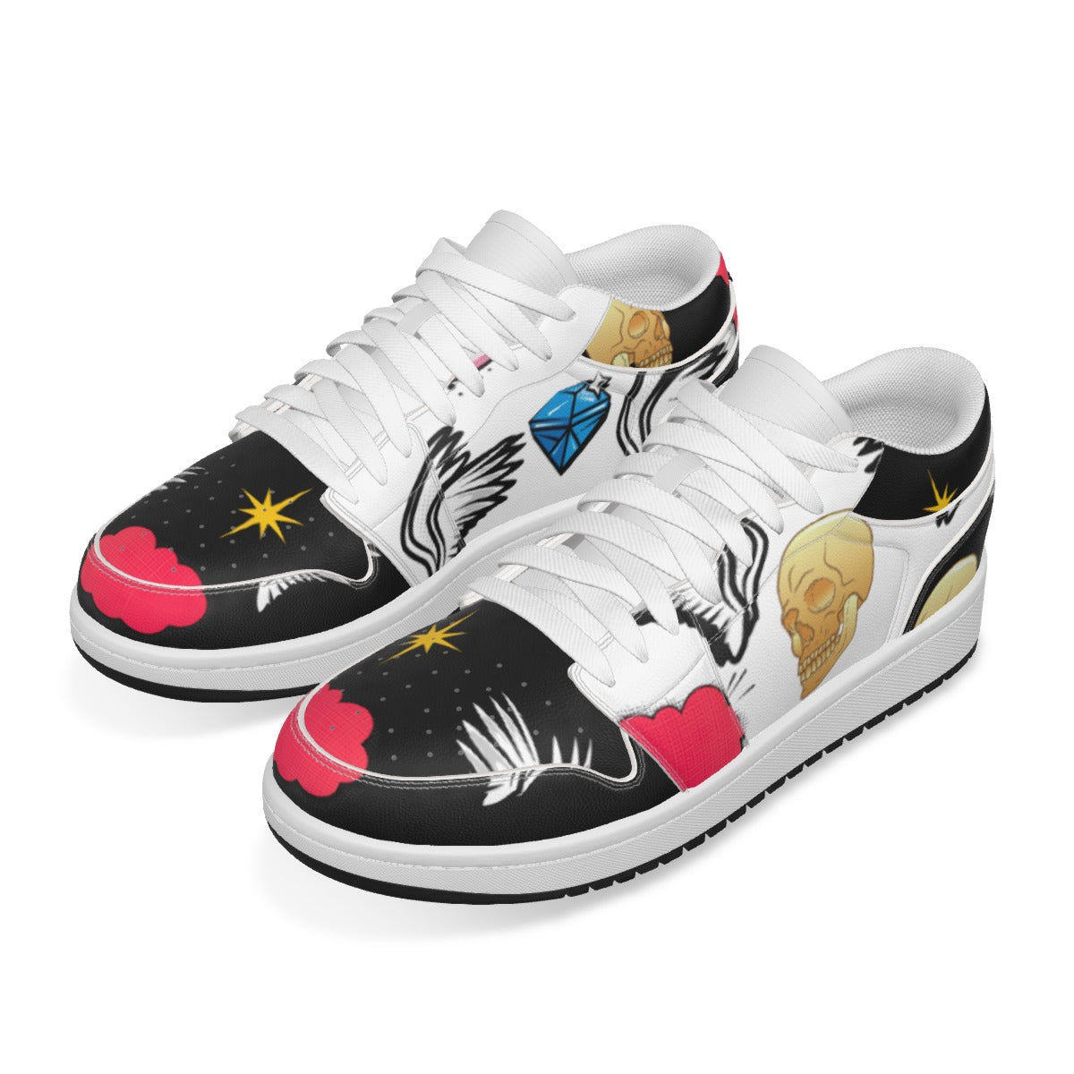 Men's Low State Leather Stitching Shoes image 3
