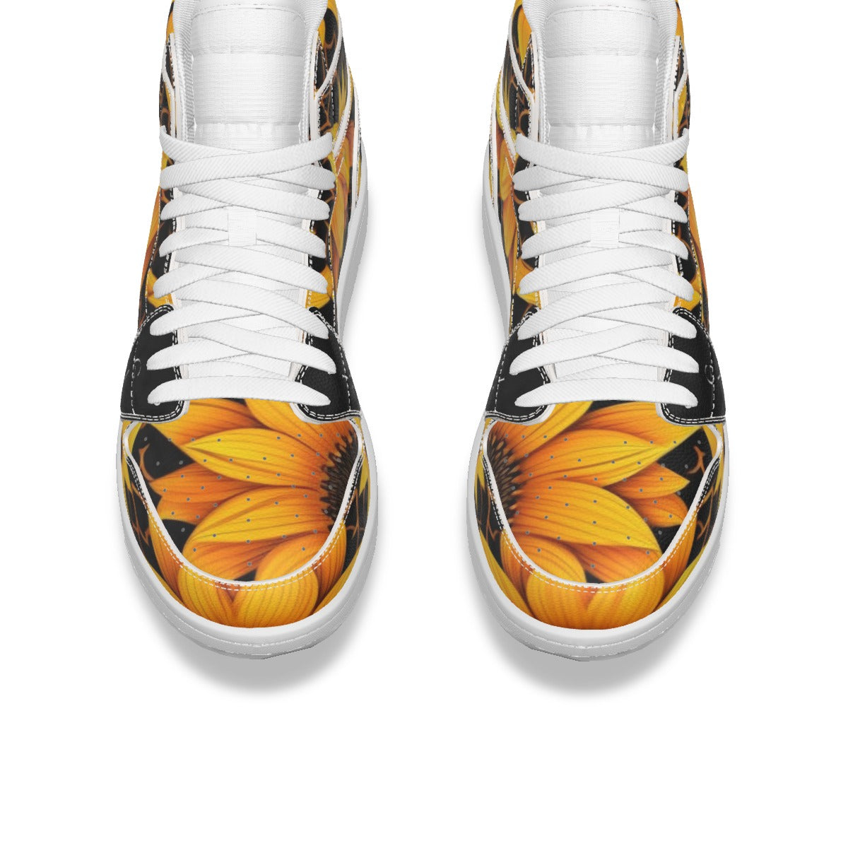 Satin Sunflower Women's Synthetic Leather Stitching Shoes image 2
