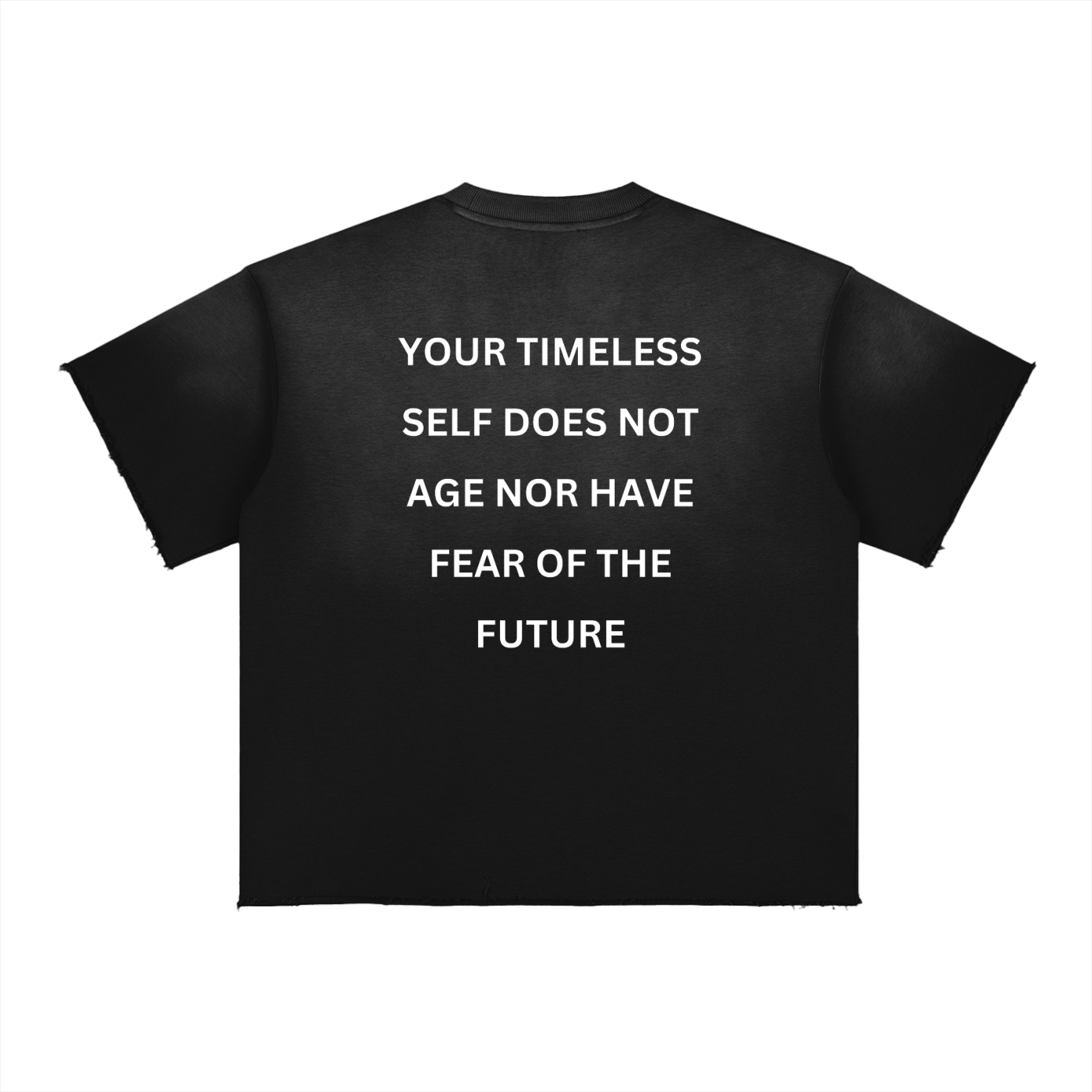 TIMELESS AF Sun Fade Raw Edge T-Shirt image 1