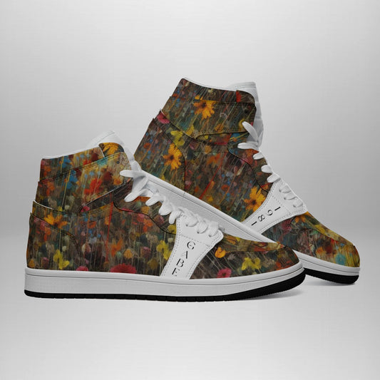 SKL FLWR 1981 Men's Synthetic Leather Stitching Mid-Top image 0