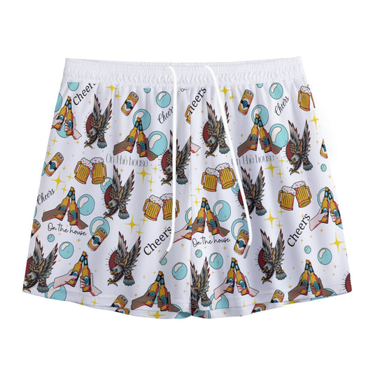 All-Over Print Men's Mesh Shorts image 0